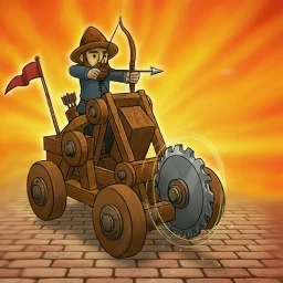 Rogue Wheel: Catapult Thrower